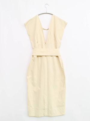 Bab/バブ/ジャンパースカート/ワンピース/ドレス/アイボリー/M