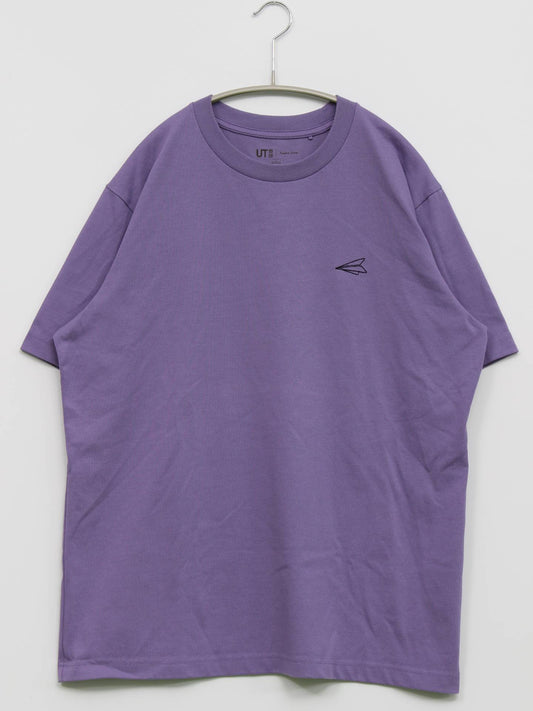 UNIQLO/Tシャツ/カットソー/トップス/パープル/L