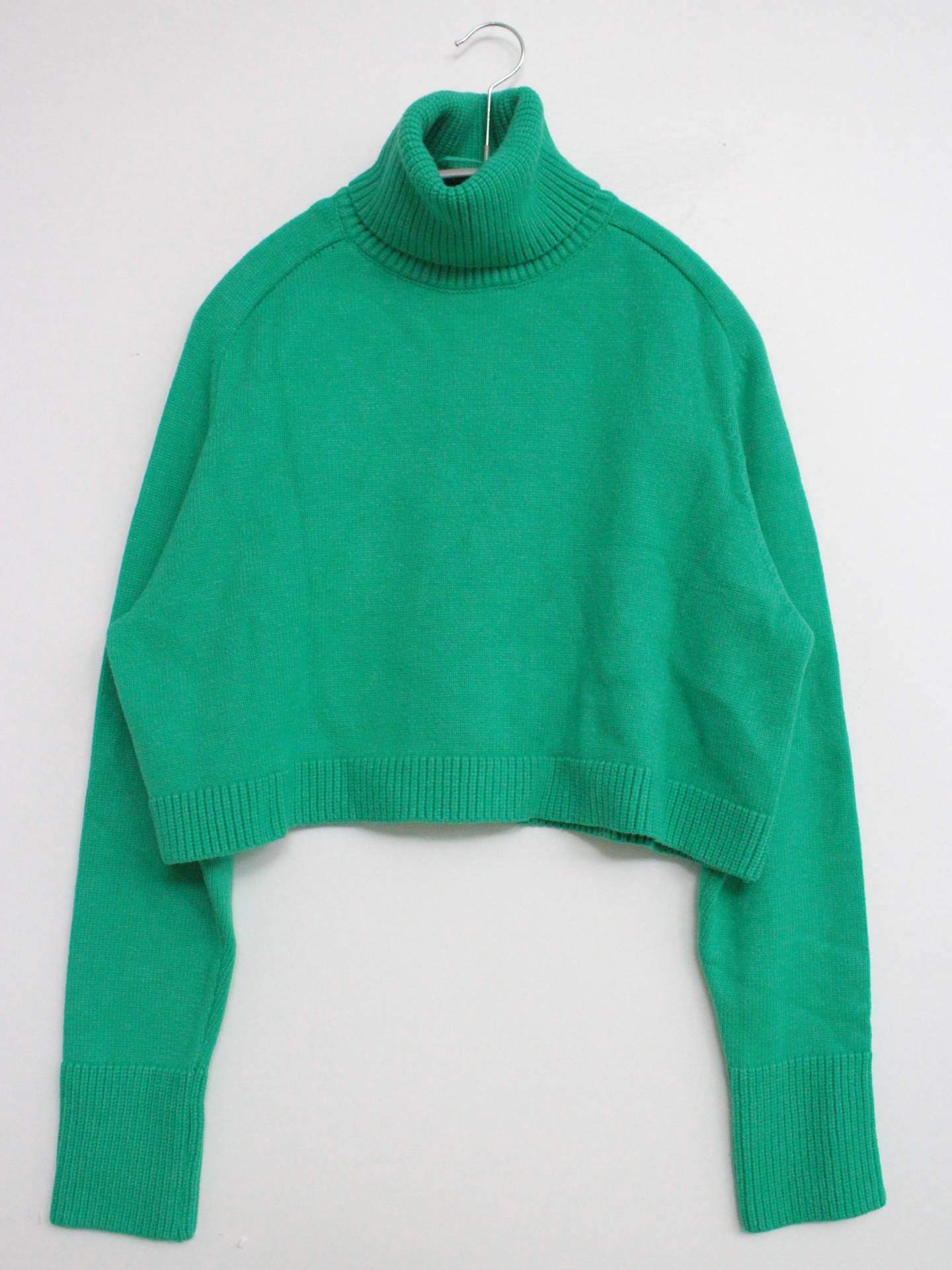 ZARA/ザラ/ニット/セーター/トップス/グリーン/S