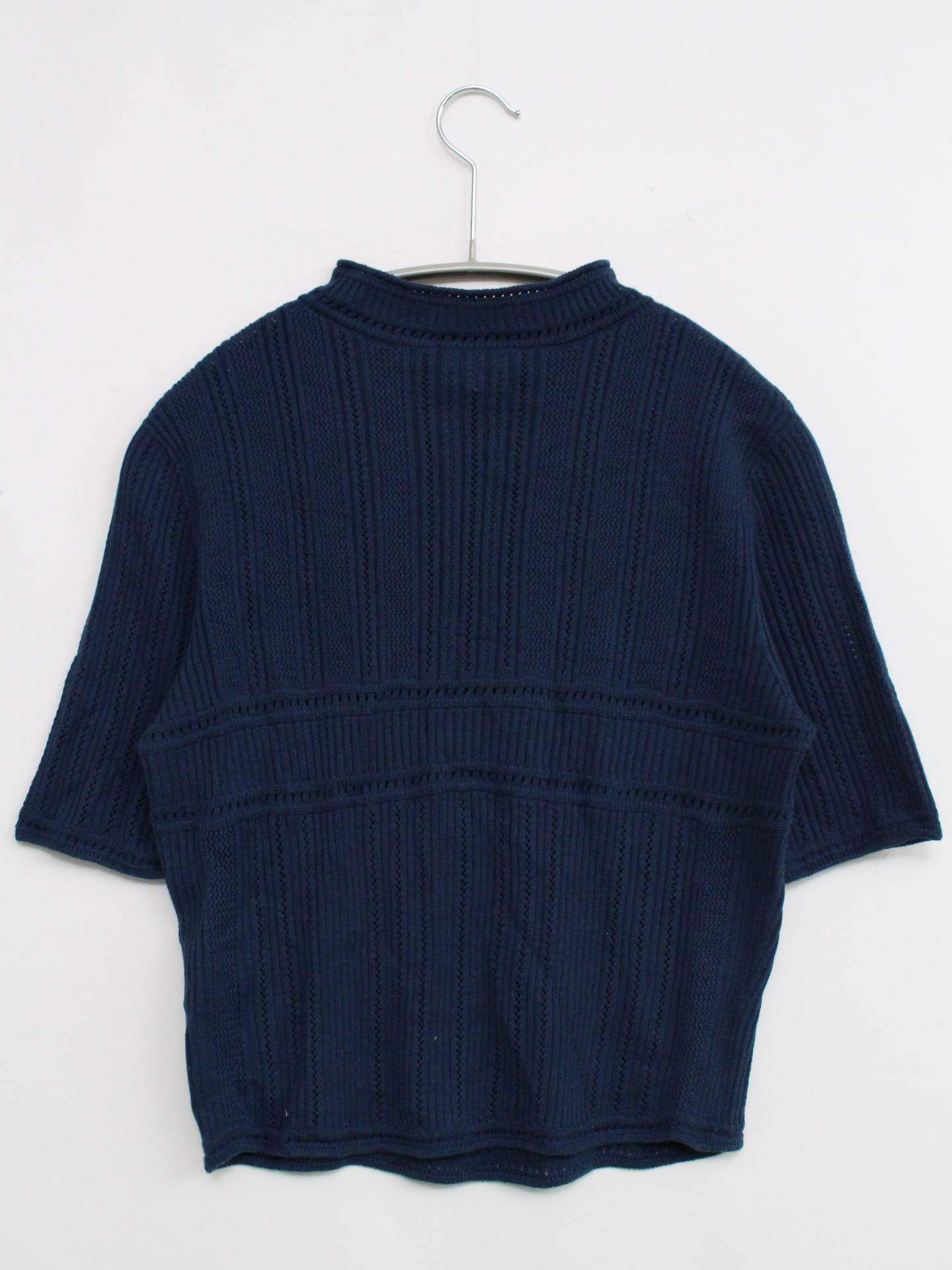 UNIQLO/ユニクロ/ニット/セーター/トップス/ネイビー/L