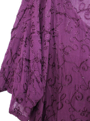 チュニック/ワンピース/ドレス/パープル