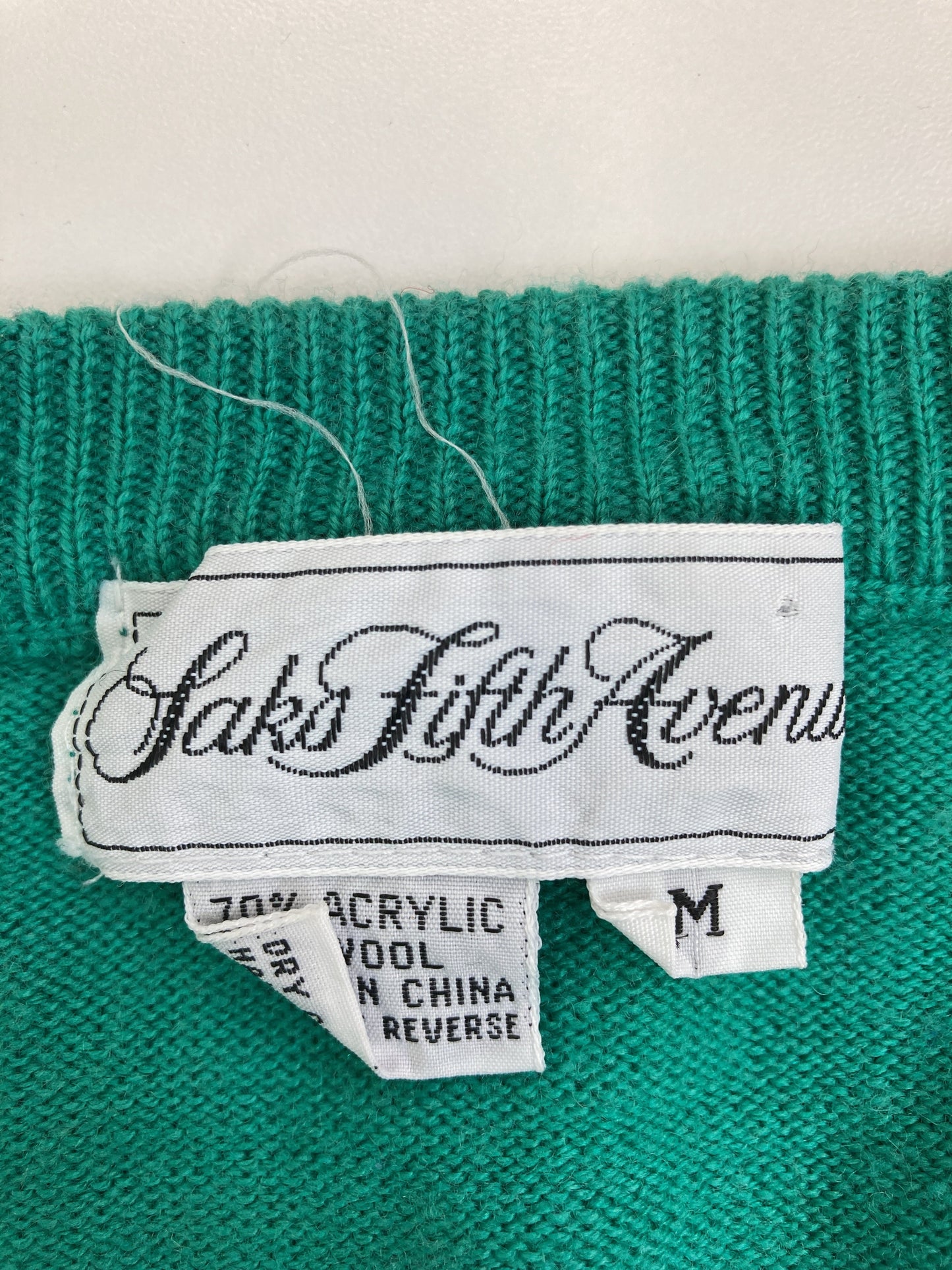 Saks Fifth Avenue/その他トップス/トップス/グリーン/M