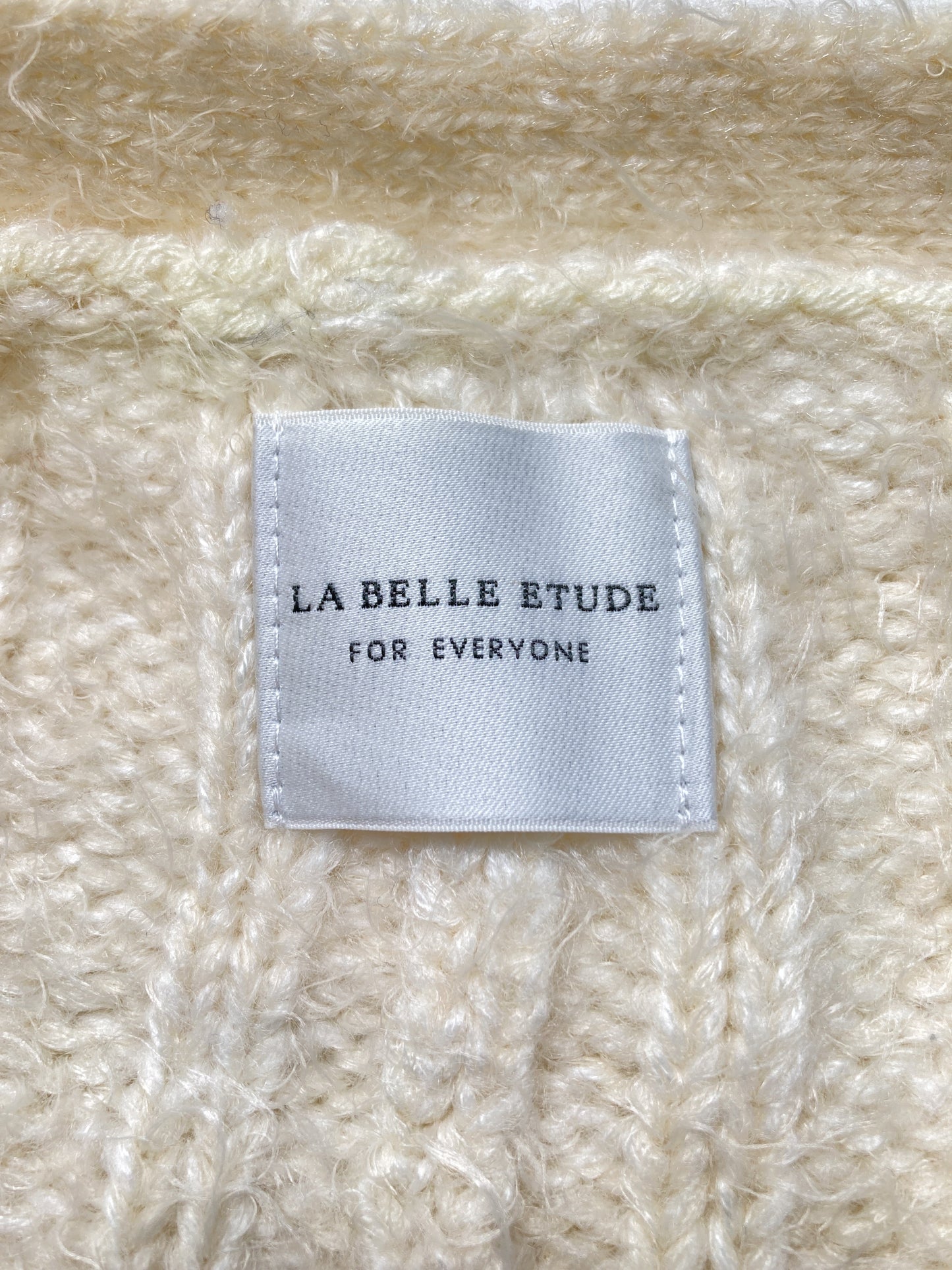 LA BELLE ETUDE/ラベルエチュード/カーディガン/ボレロ/トップス/アイボリー