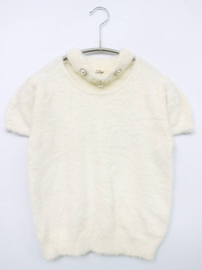 euelyn/ニット/セーター/トップス/ホワイト/F