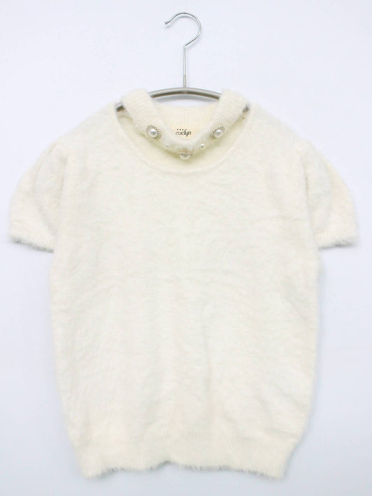 euelyn/ニット/セーター/トップス/ホワイト/F