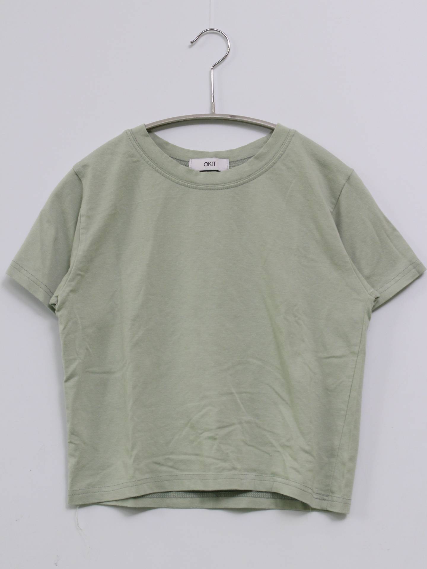 OKIT/Tシャツ/カットソー/トップス/ライトグリーン