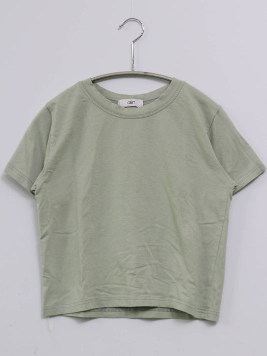 OKIT/Tシャツ/カットソー/トップス/ライトグリーン