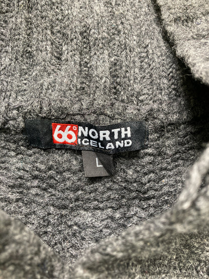 NORTH ICELAND/ニット/セーター/トップス/グレー/L
