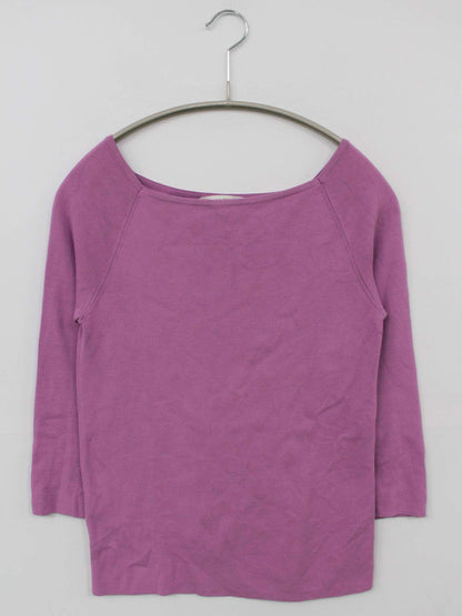 UNTITLED/Tシャツ/カットソー/トップス/パープル/0