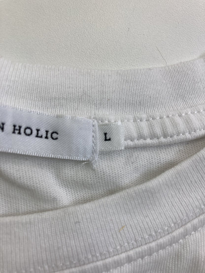 AMERICAN HOLIC/アメリカンホリック/Tシャツ/カットソー/トップス/ホワイト/L