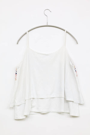 One Way/ワンウェイ/キャミソール/トップス/ホワイト/M