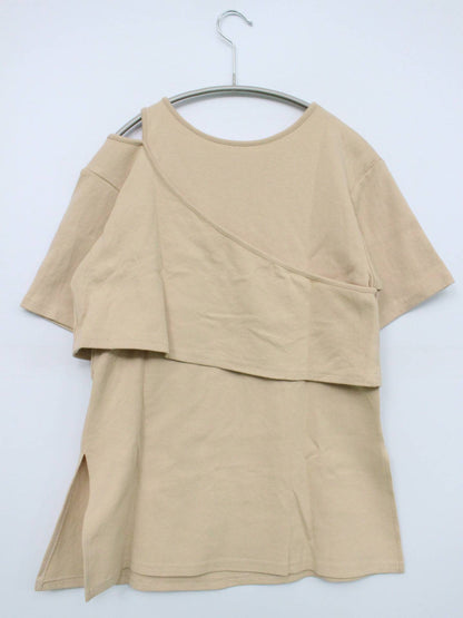 Alumu./Tシャツ/カットソー/トップス/ベージュ/1