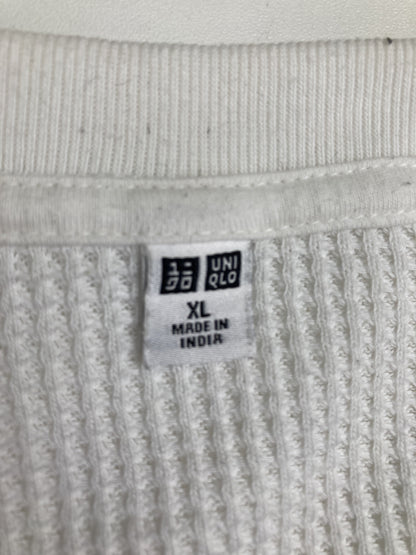UNIQLO/ユニクロ/Tシャツ/カットソー/トップス/ホワイト/XL