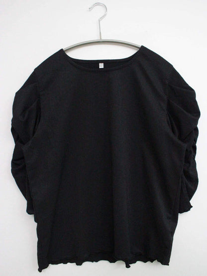 Tシャツ/カットソー/トップス/ブラック/L