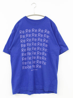 QUAL ISMA/Tシャツ/カットソー/トップス/ブルー/L