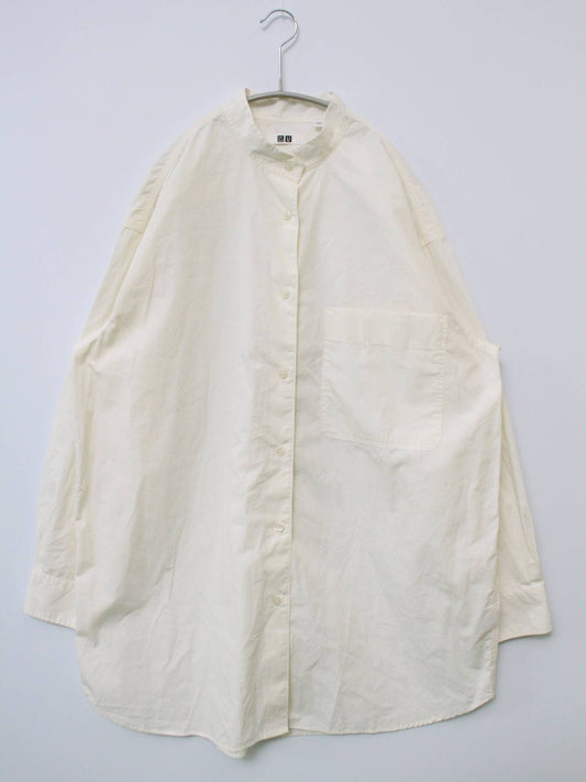 UNIQLO/ユニクロ/シャツ/ブラウス/トップス/アイボリー/M