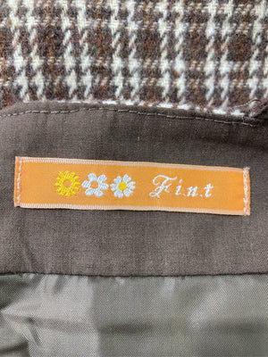 Fint/フィント/ジャンパースカート/ワンピース/ドレス/ブラウン/F