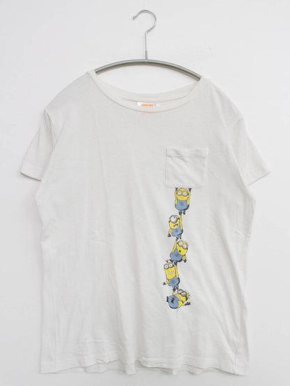 DESPICABLE/Tシャツ/カットソー/トップス/ホワイト/M