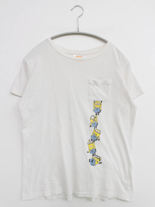 DESPICABLE/Tシャツ/カットソー/トップス/ホワイト/M