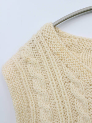 ノースリーブ/トップス/アイボリー