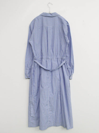 grove/グローブ/シャツワンピース/ワンピース/ドレス/ブルー/M