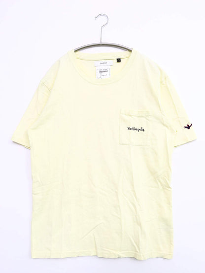 INHERIT/Tシャツ/カットソー/トップス/イエロー/L