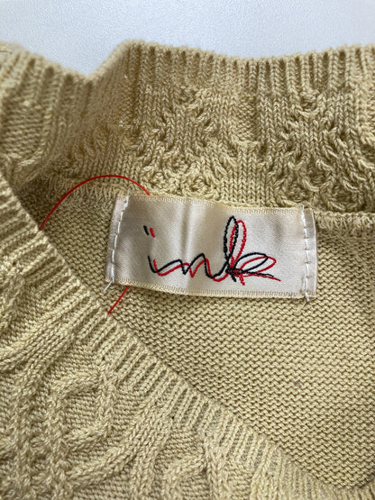 ink/ニット/セーター/トップス/ベージュ