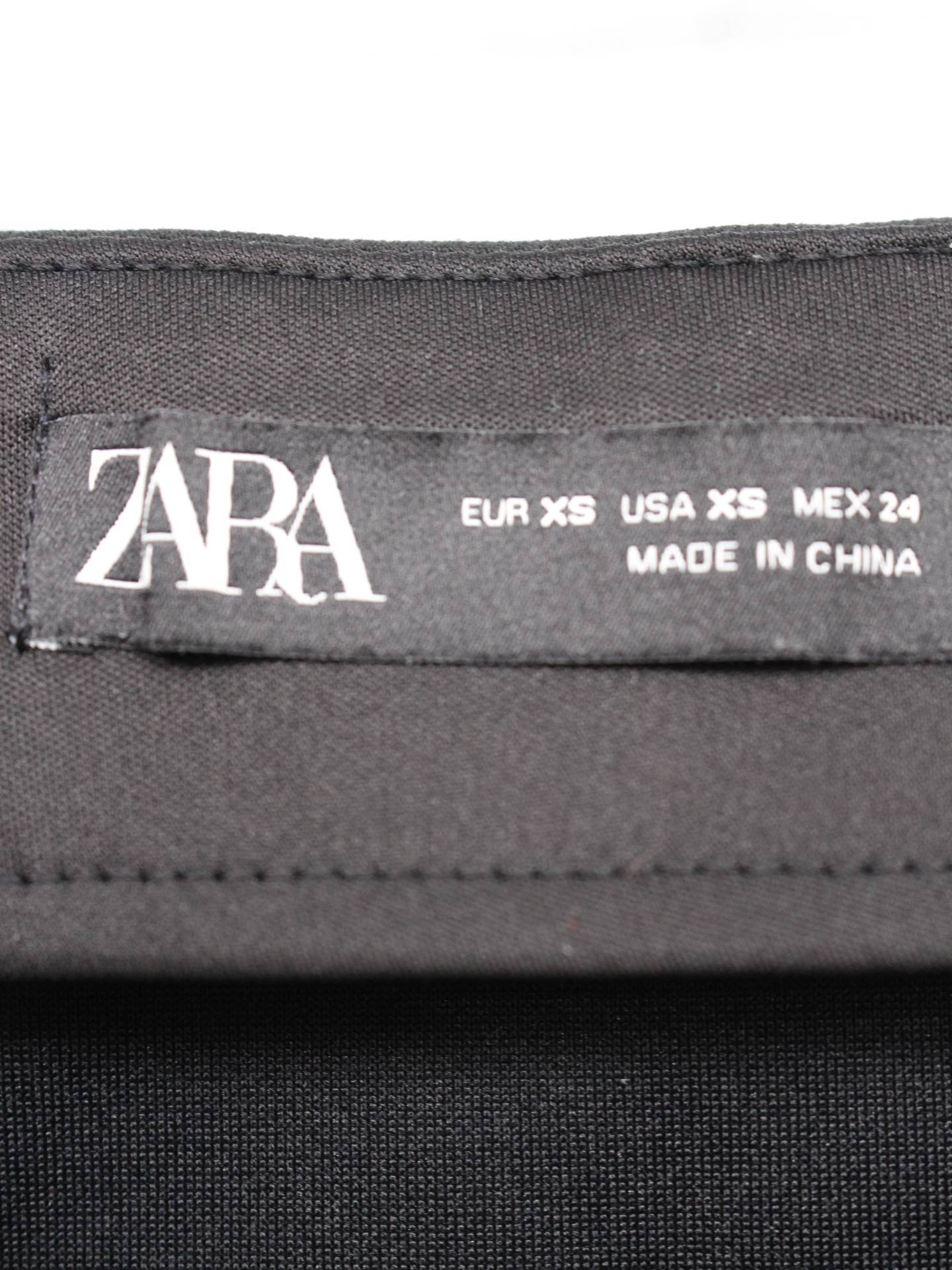 ZARA/ザラ/ショート/ミニスカート/スカート/ブラック/EUR XS/USA XS/MEX 24