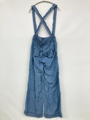 サロペット/オーバーオール/オールインワン・サロペット/ブルー/38