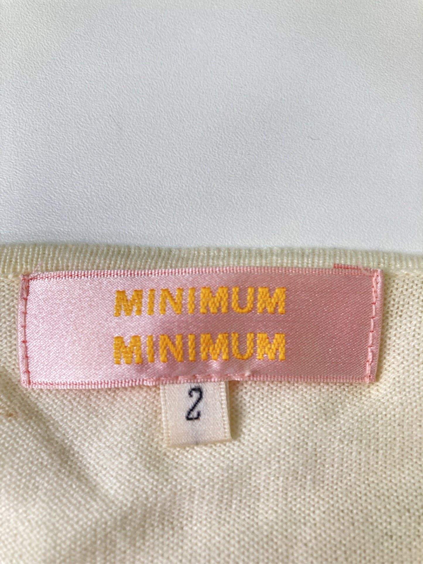 manimum/カーディガン/ボレロ/トップス/ホワイト/2