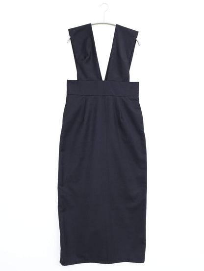 hinari/ジャンパースカート/ワンピース/ドレス/ブラック/M