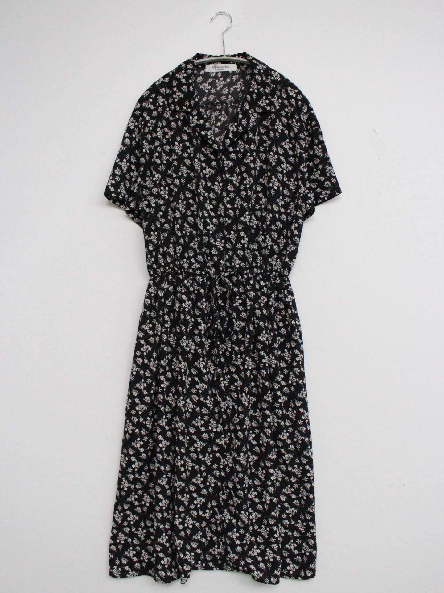 ems excite/エムズエキサイト/シャツワンピース/ワンピース/ドレス/ブラック/M