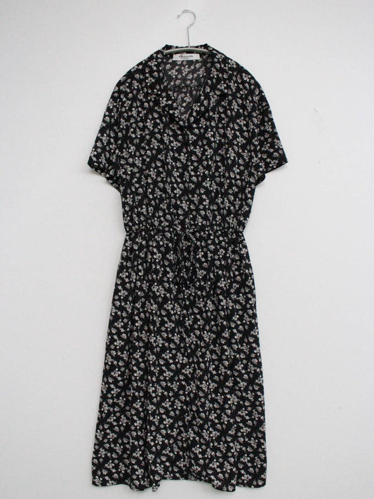 ems excite/エムズエキサイト/シャツワンピース/ワンピース/ドレス/ブラック/M