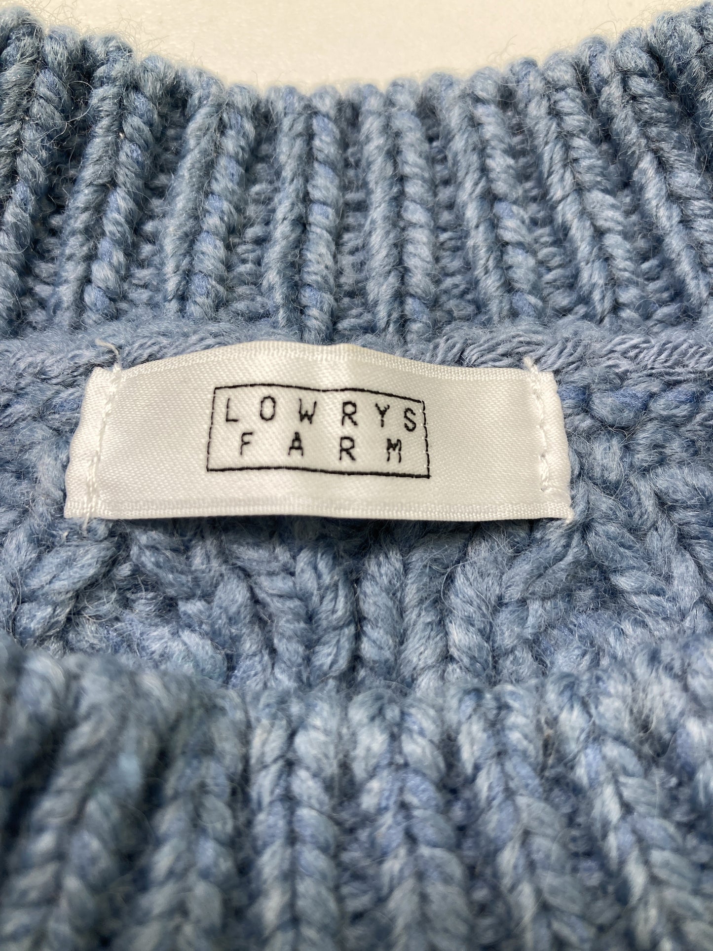 LOWRYS FARM/ローリーズファーム/ニット/セーター/トップス/スカイブルー/F