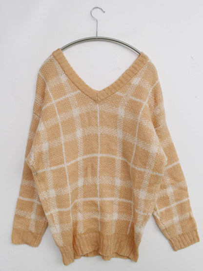 CECIL McBEE/ニット/セーター/トップス/オレンジ/M