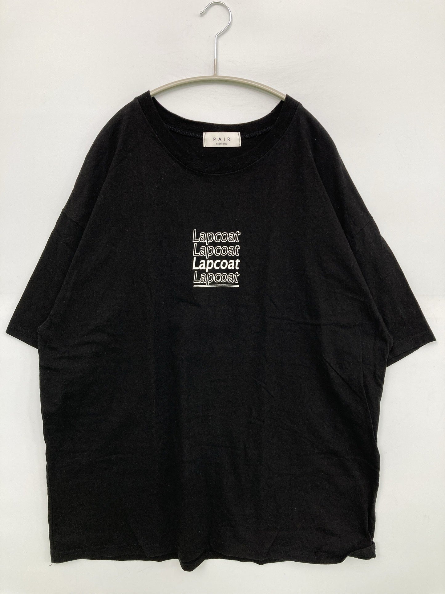 PAIR/Tシャツ/カットソー/トップス/ブラック