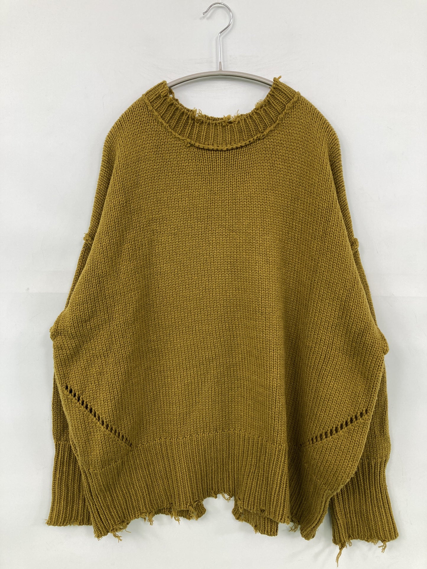 archives/アルシーヴ/ニット/セーター/トップス/イエロー/M