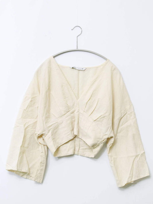 ZARA/ザラ/その他トップス/トップス/ホワイト/XS