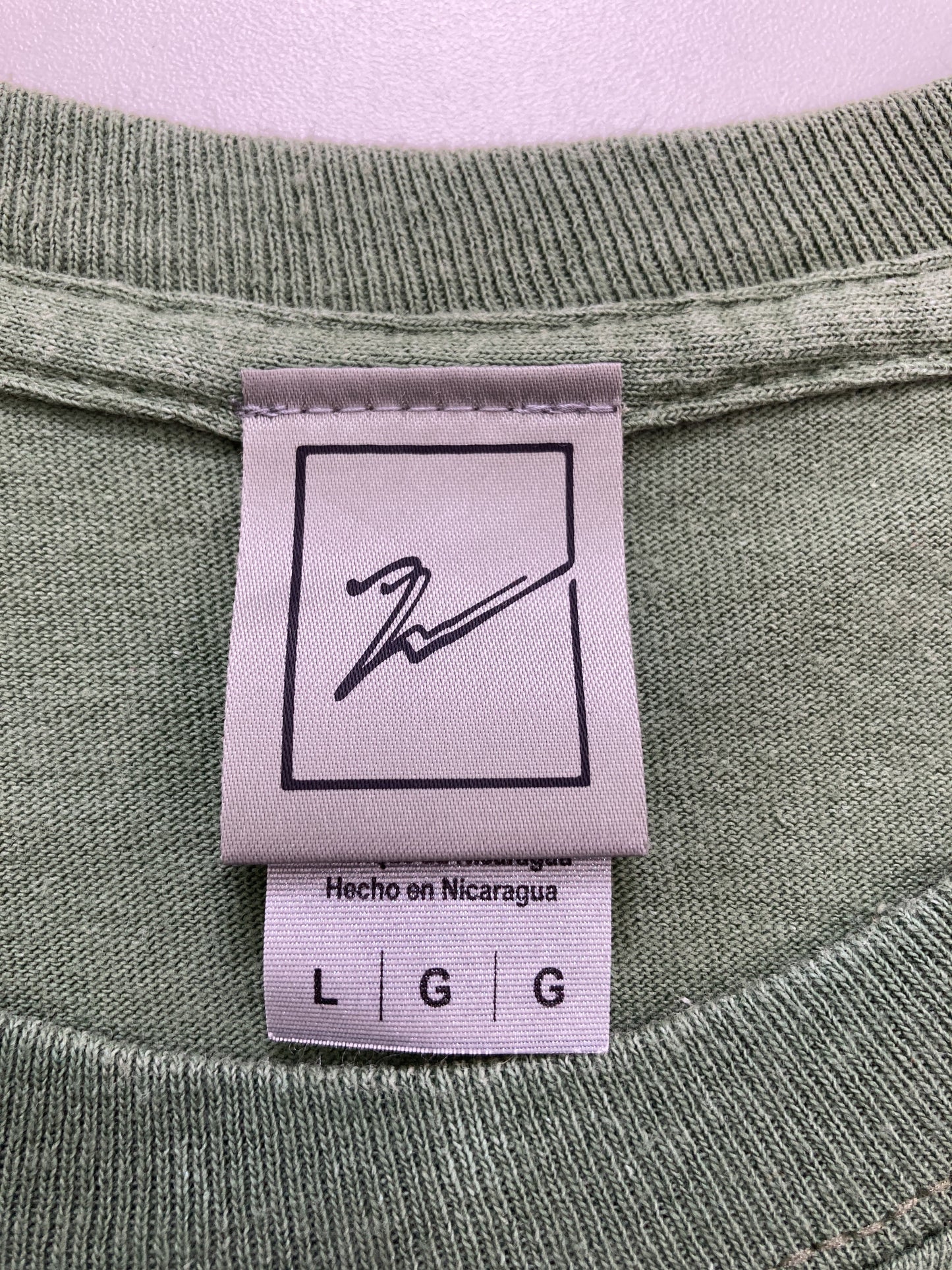 Tシャツ/カットソー/トップス/グリーン/L