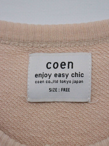 coen/カーディガン/ボレロ/トップス/ピンク/FREE