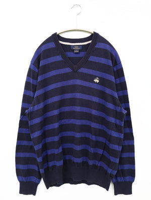 BROOKS BROTHERS/ニット/セーター/トップス/パープル/L
