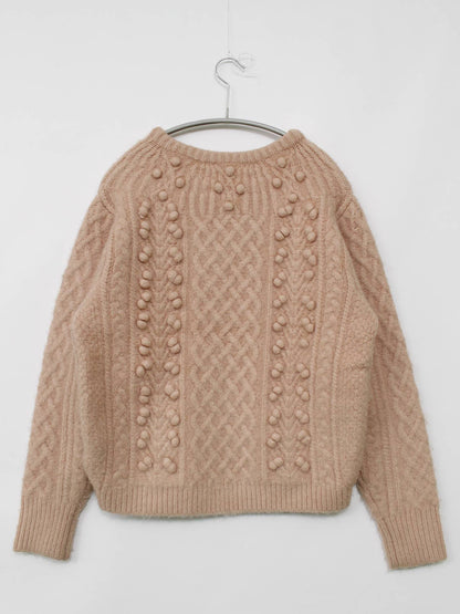 HONEY MI HONEY/ハニーミーハニー/ニット/セーター/トップス/ベージュ/F