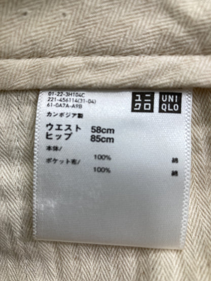 UNIQLO/ユニクロ/その他パンツ/パンツ/ベージュ/W58 H85