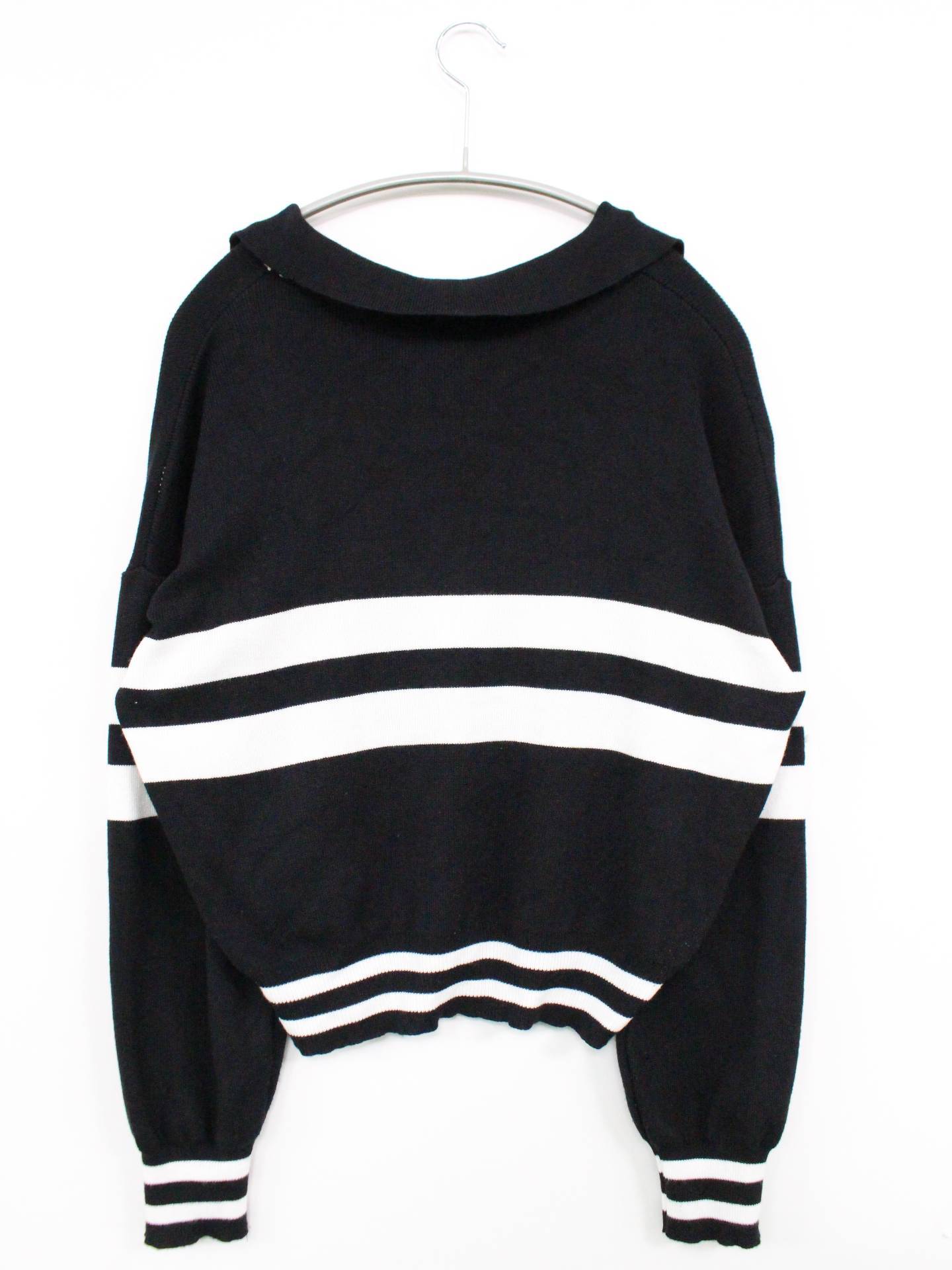 17kg/イチナナキログラム/ニット/セーター/トップス/ブラック/L