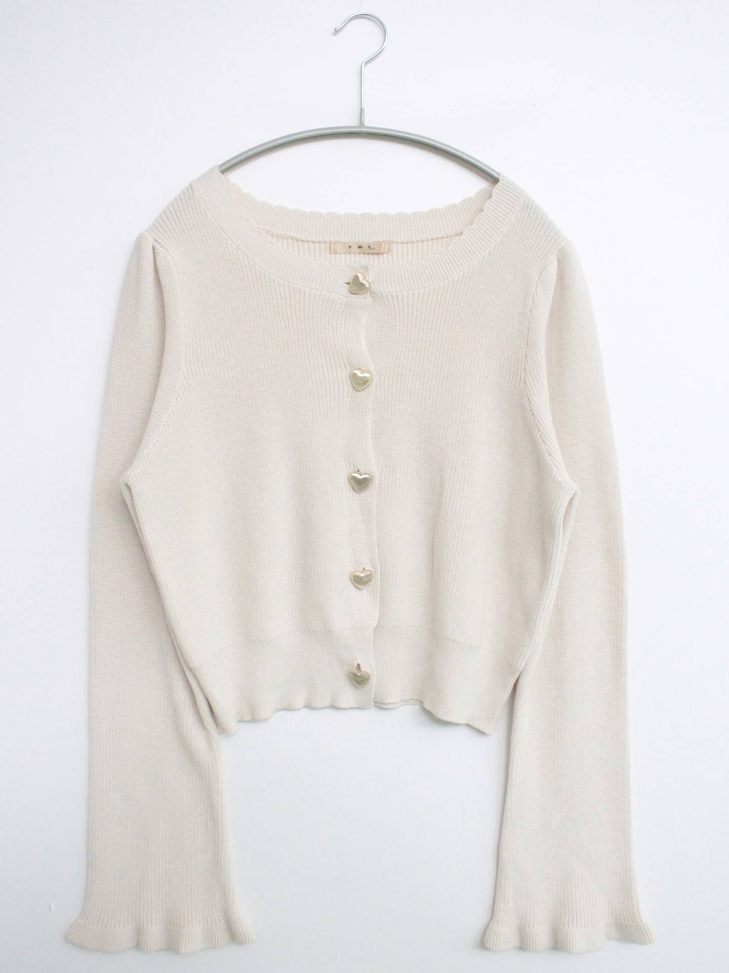 ems/エムズエキサイト/カーディガン/ボレロ/トップス/ホワイト/F