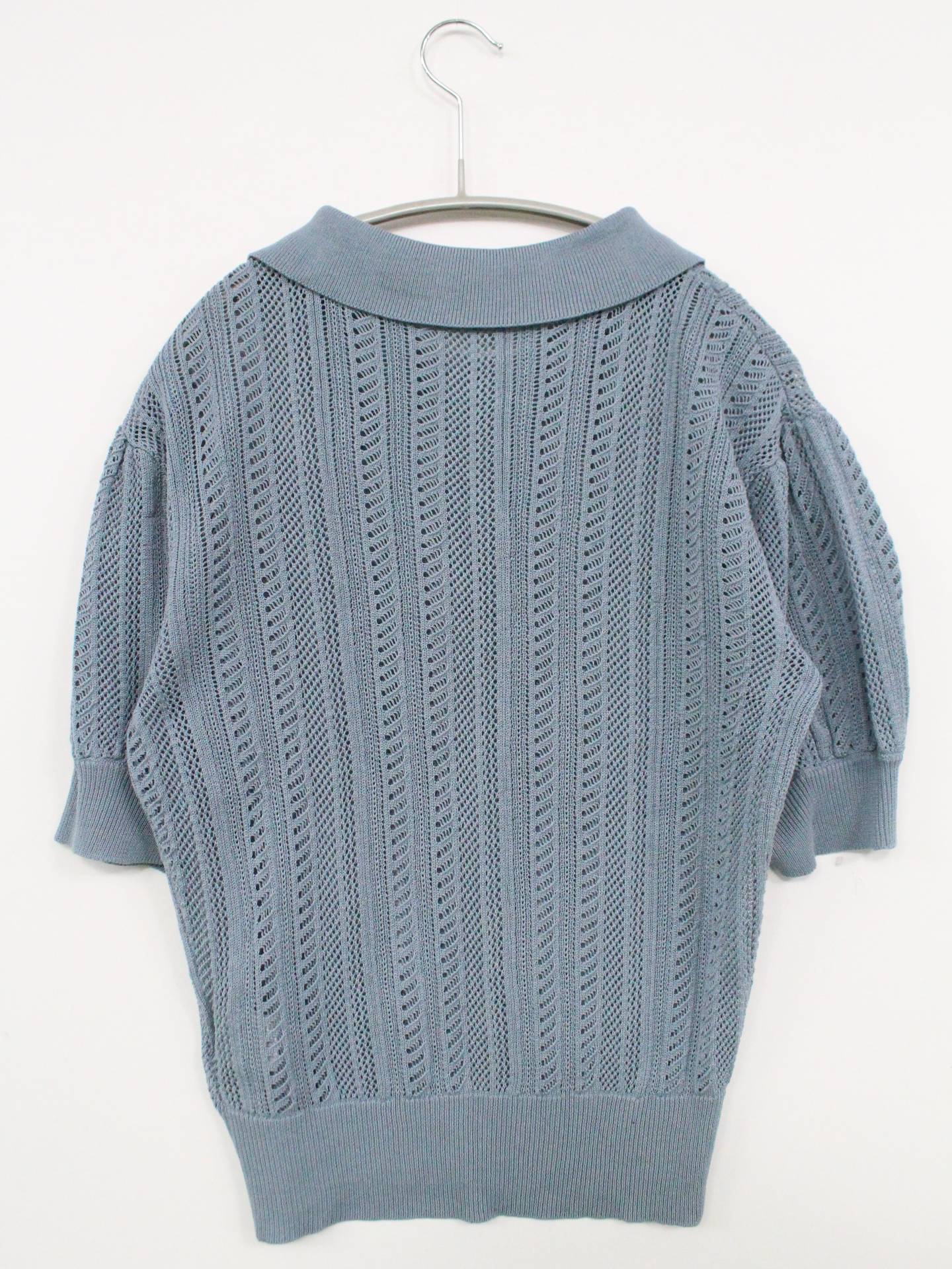ニット/セーター/トップス/ブルー/F