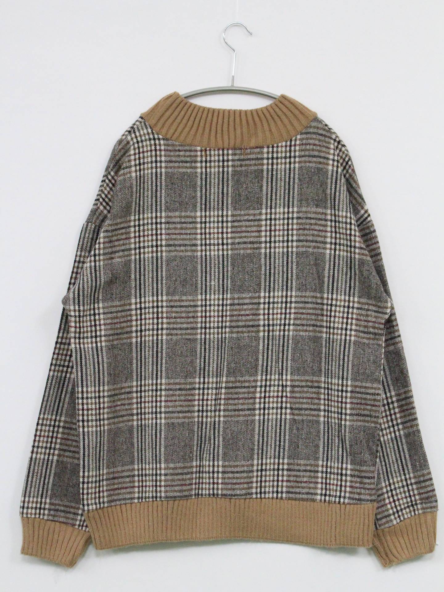 Decomp/ニット/セーター/トップス/グレー/M