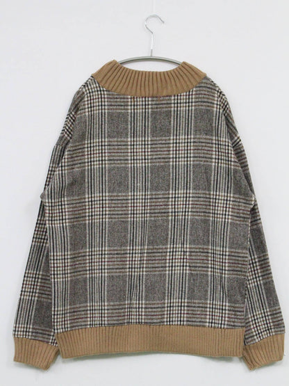 Decomp/ニット/セーター/トップス/グレー/M