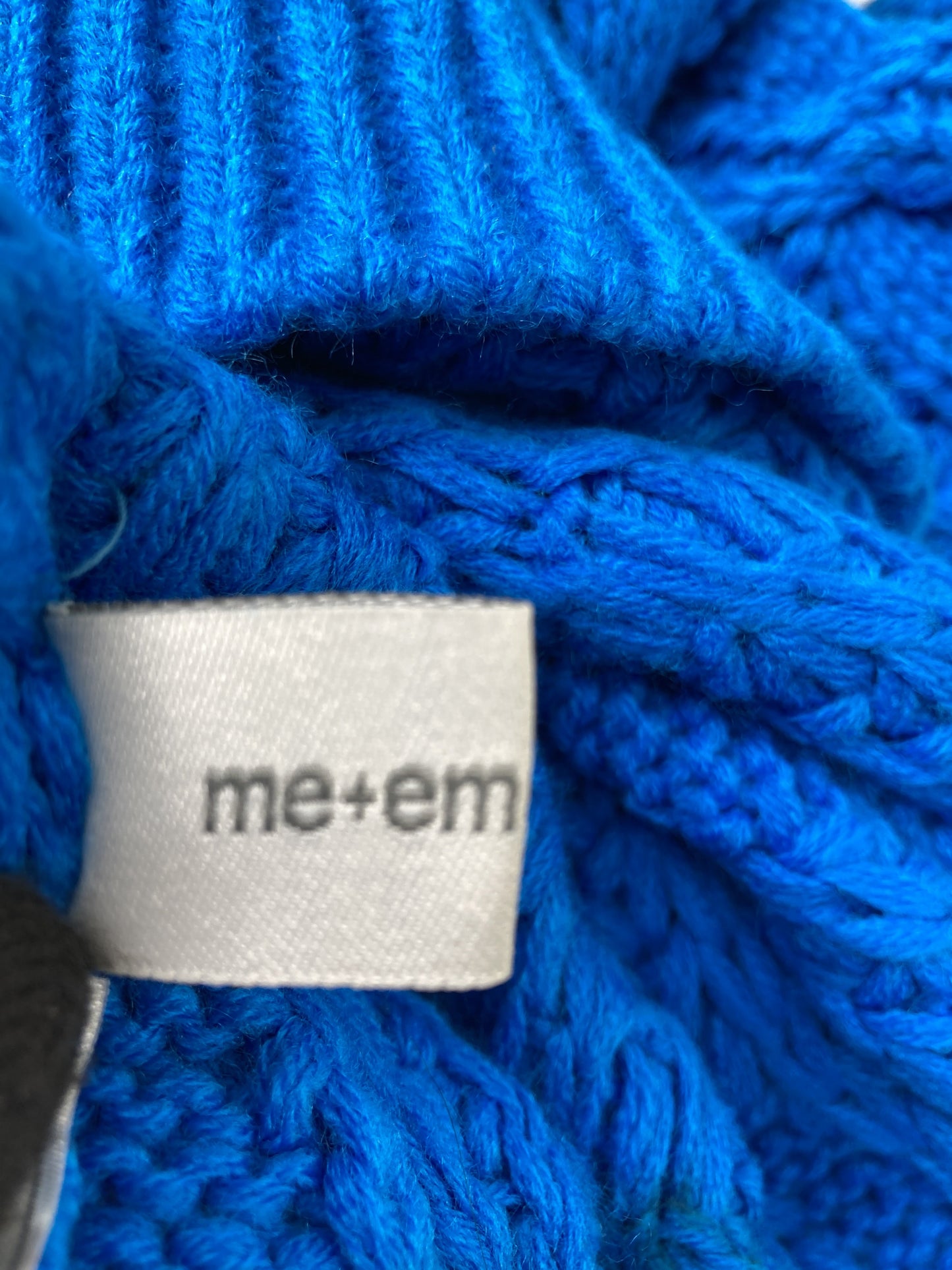 me+em select/ミームセレクト/ニット/セーター/トップス/ブルー/F