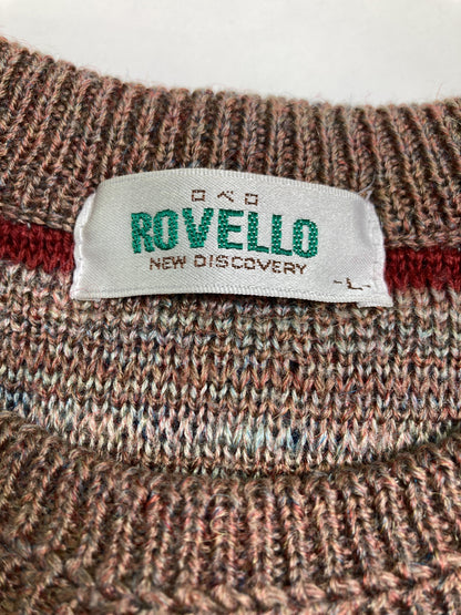 ニット/セーター/トップス/ベージュ/L